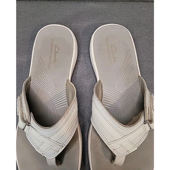 Cloudsteppers Sandals Ivory Women’s 8M Luxe Coastal Romantic Cottagecore Travel - Picture 5 of 9